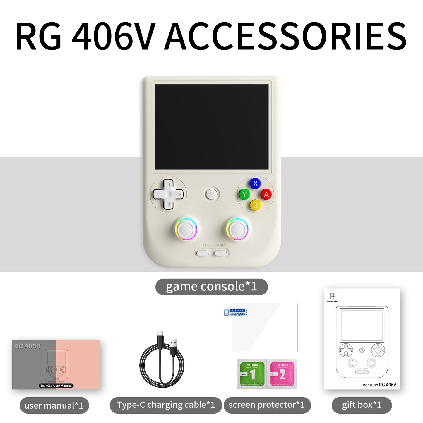 Anbernic RG406V Vertical Retro Game Console