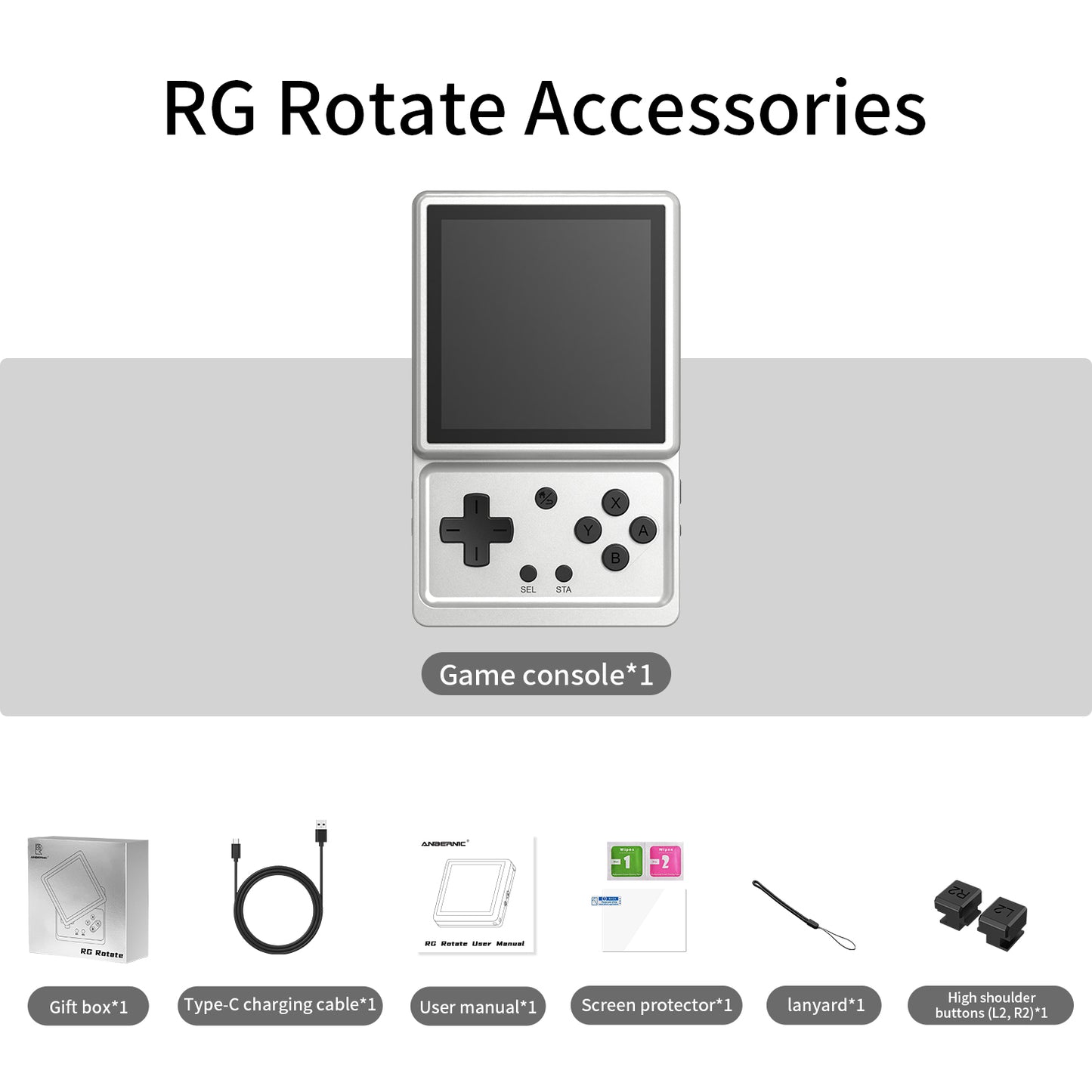 Anbernic RG Rotate Handheld Game Console