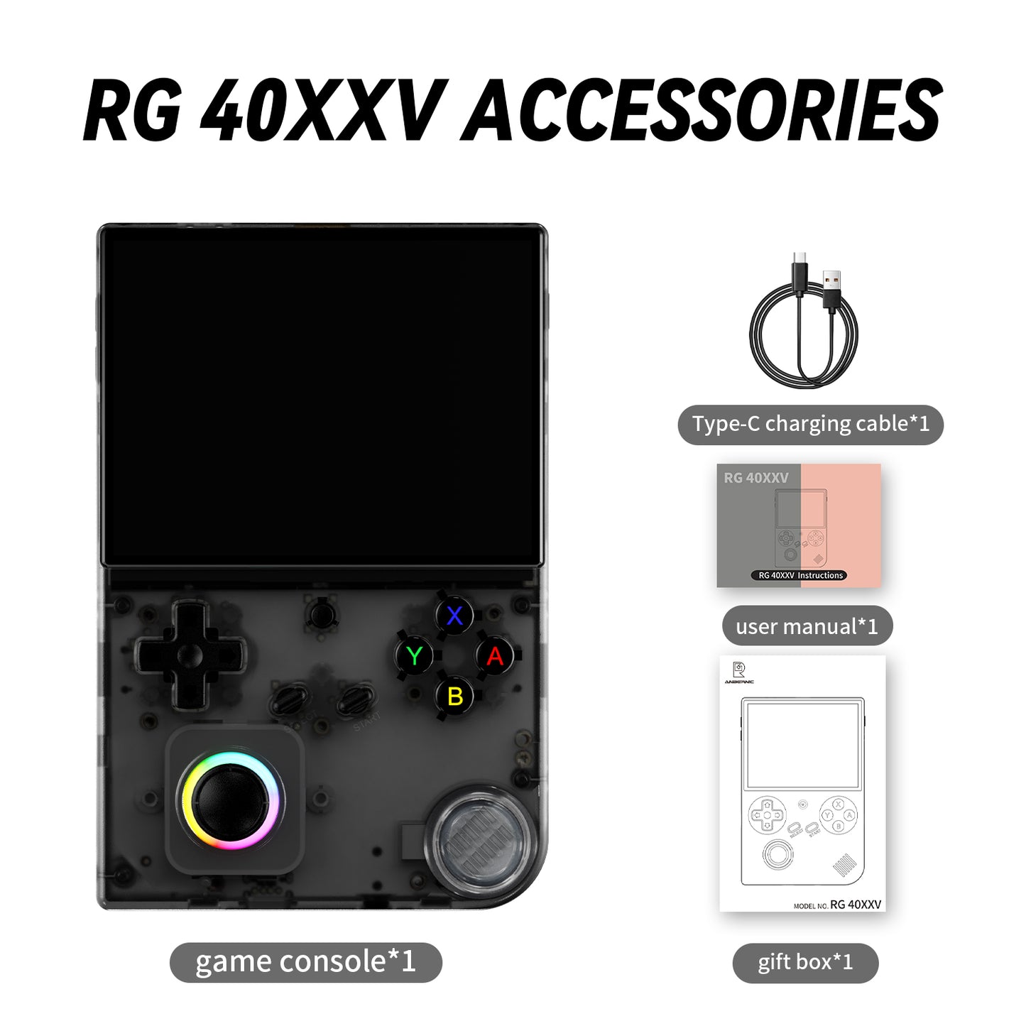 Anbernic RG40XXV Vertical Retro Game Console