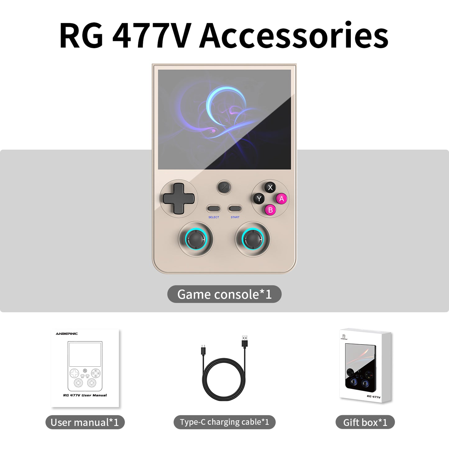 Anbernic RG477V Vertical Retro Game Console