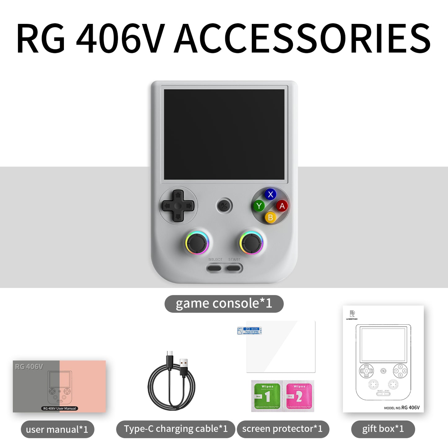Anbernic RG406V Vertical Retro Game Console