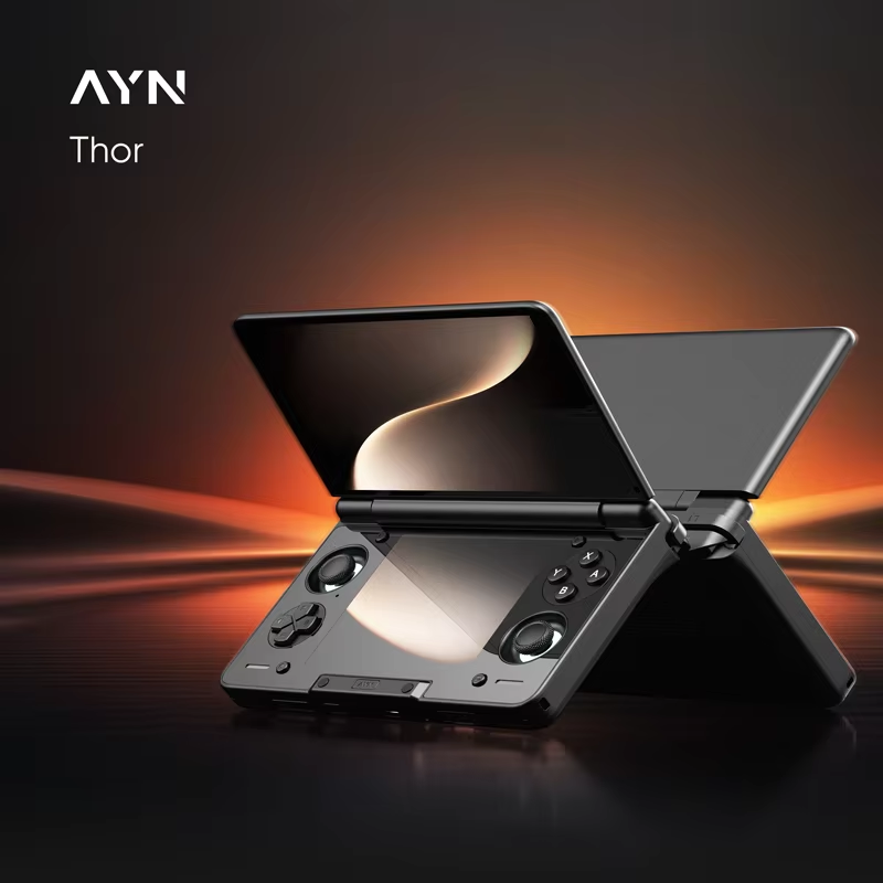 AYN Thor Dual Screen Clamshell Retro Game Console