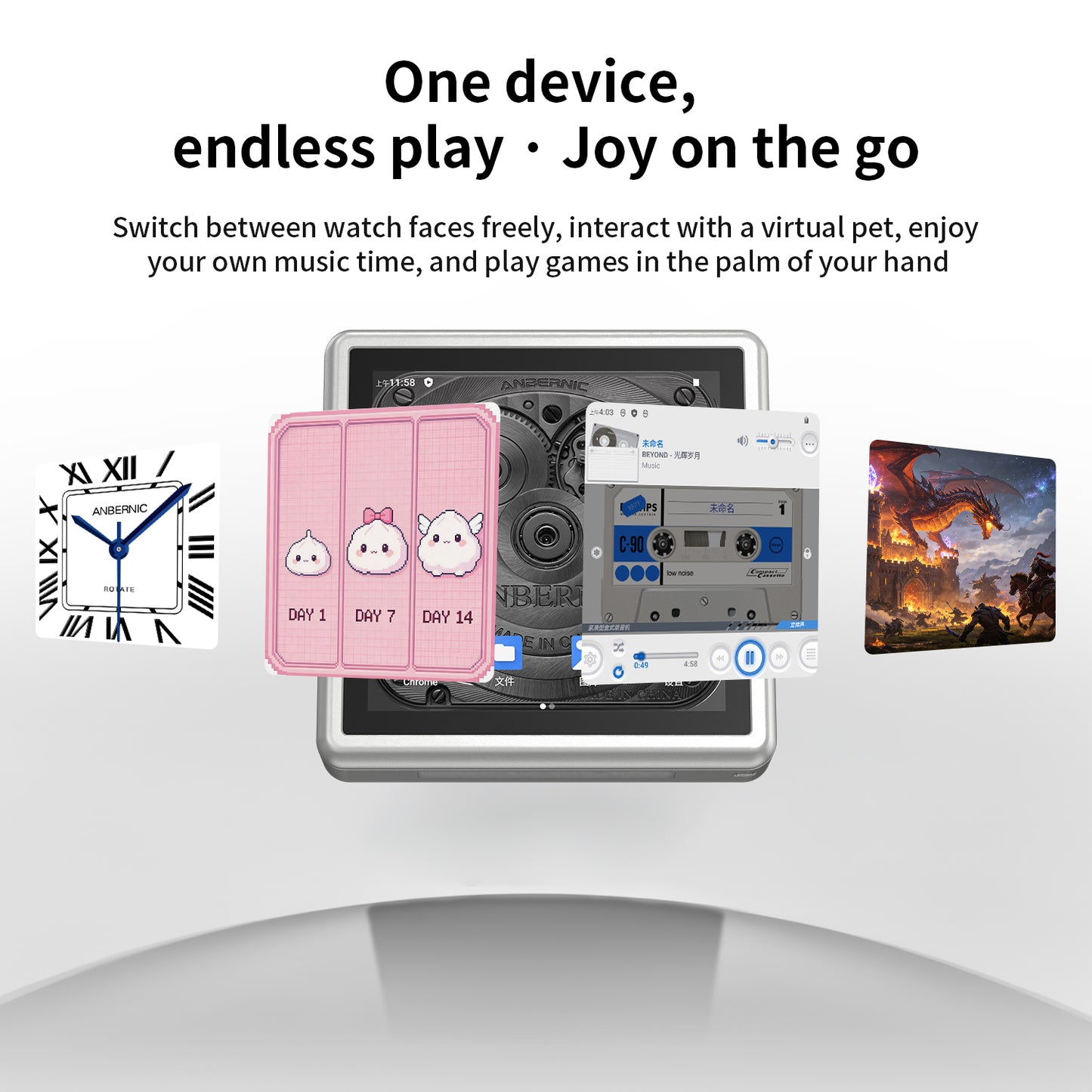 Anbernic RG Rotate Handheld Game Console