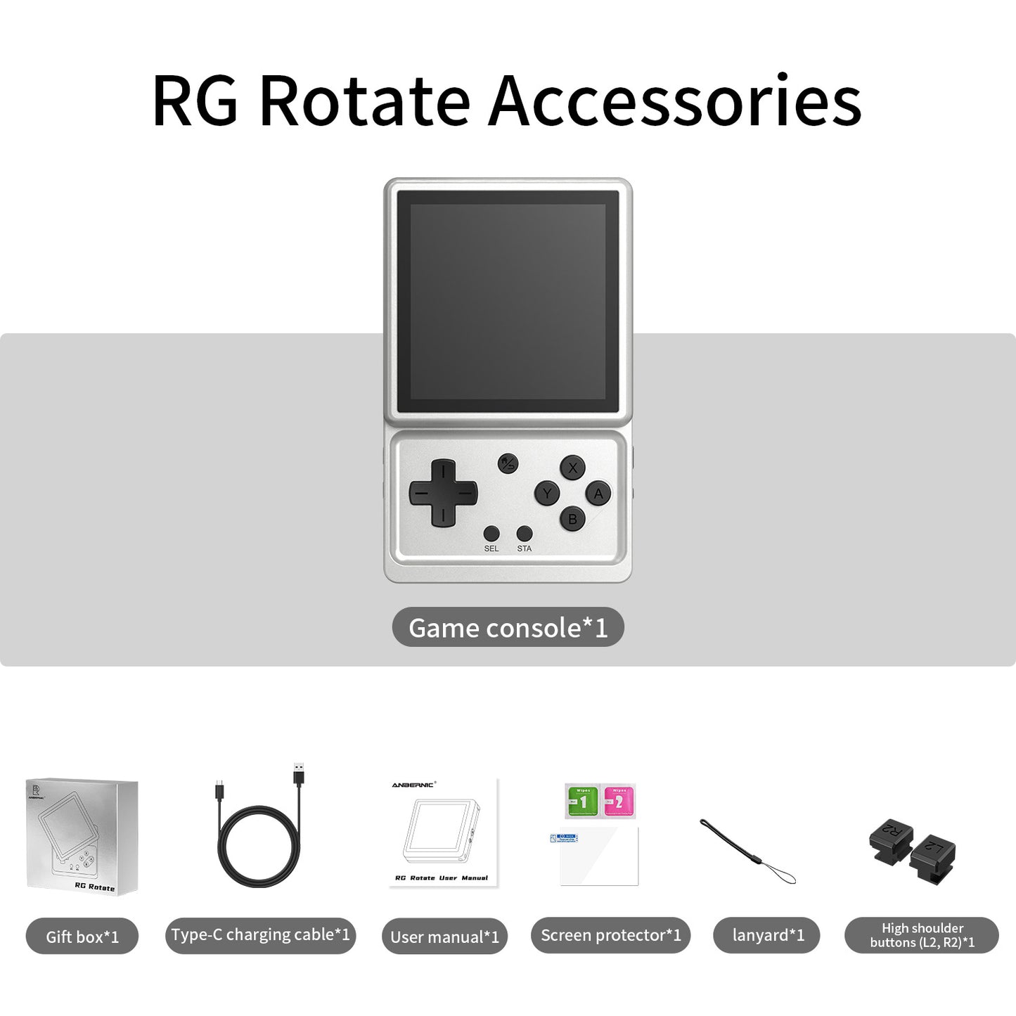 Anbernic RG Rotate Handheld Game Console