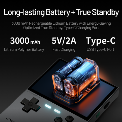 Trimui Brick Hammer Retro Handheld Game Console