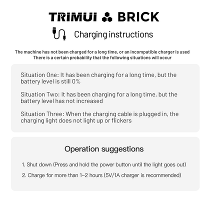 Trimui Brick Hammer Retro Handheld Game Console
