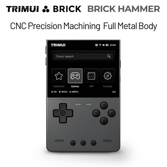 Trimui Brick Hammer Retro Handheld Game Console