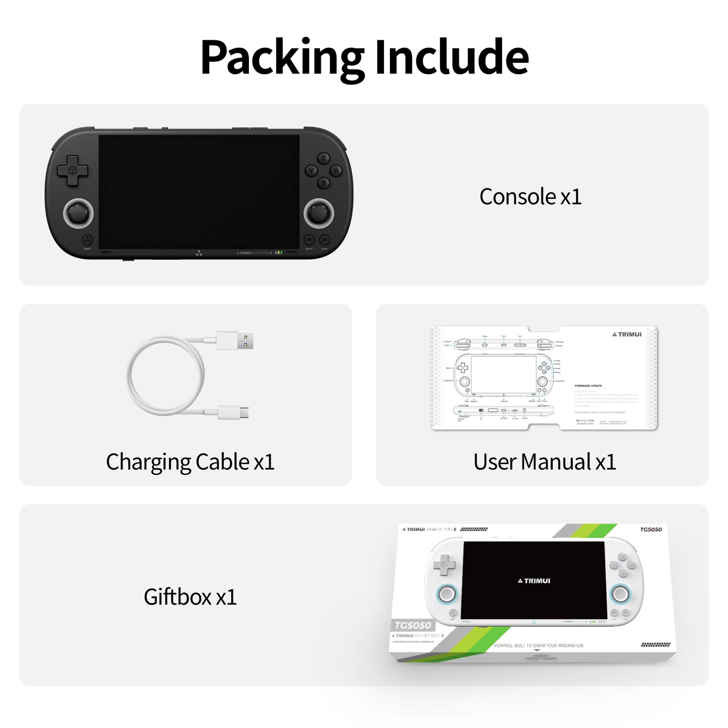 Trimui Smart Pro S Retro Handheld Game Console