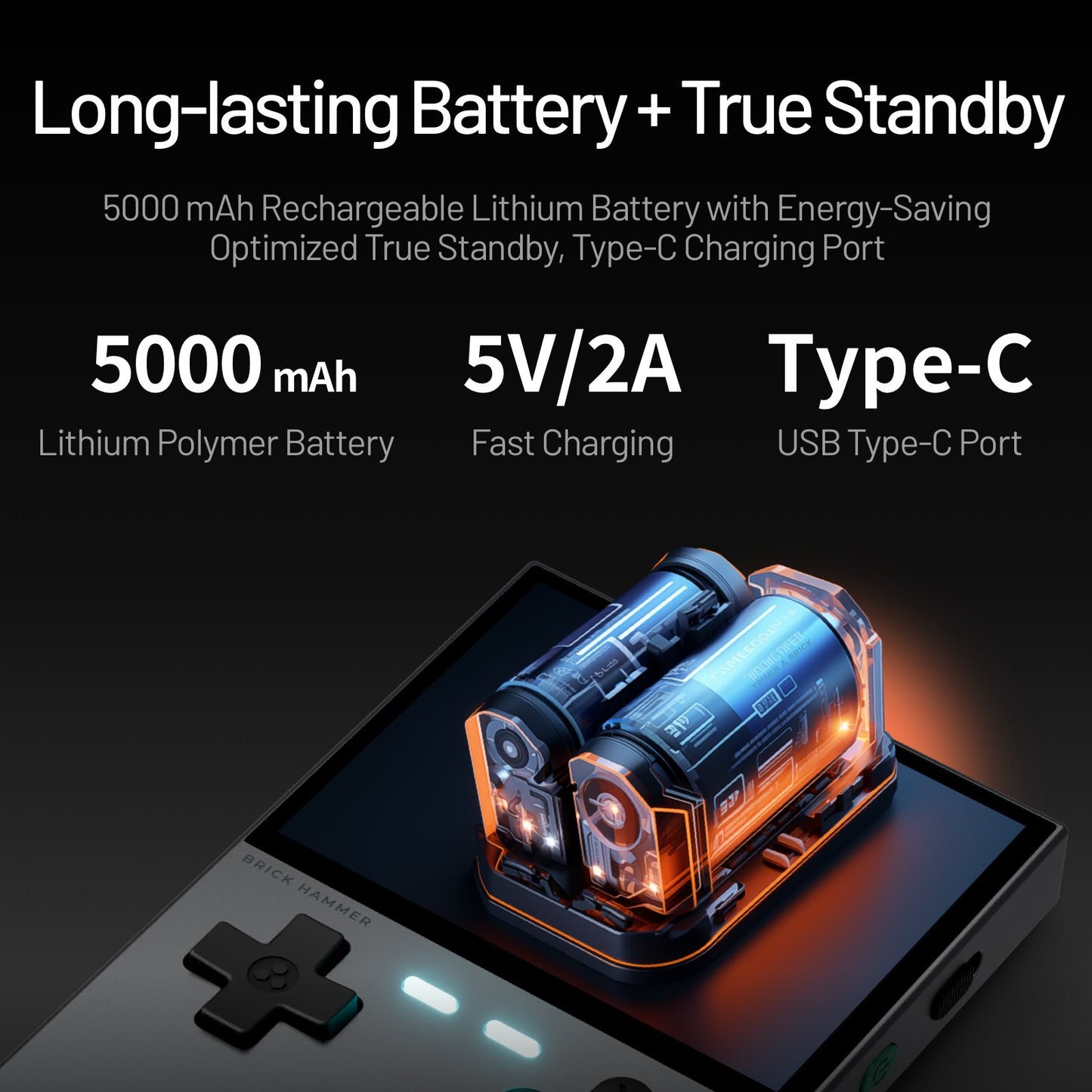 Trimui Brick Pro Retro Game Console